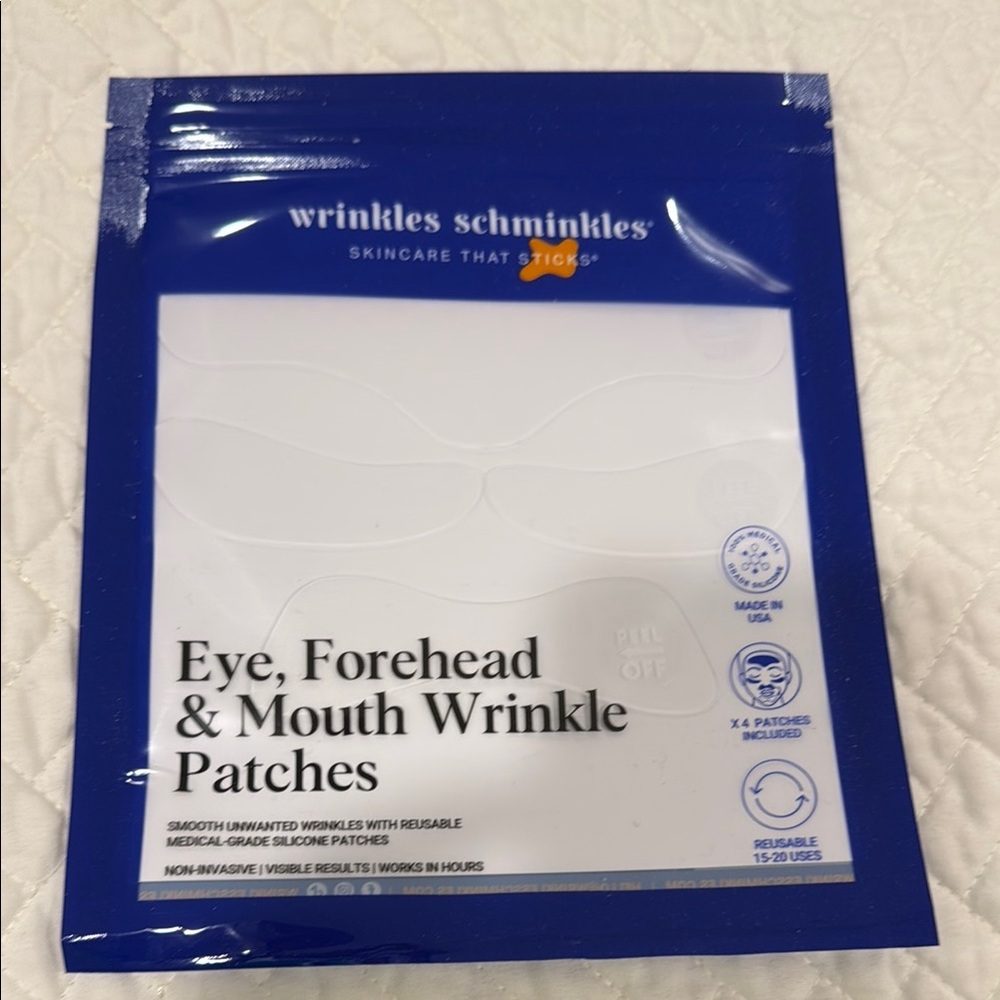 Wrinkles Schminkles Wrinkle Patches- New-Unopened